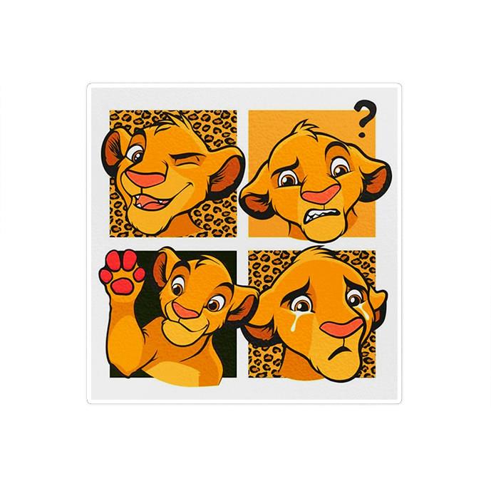 استیکر لپ تاپ ماسا دیزاین طرح SIMBA مدل STKO3